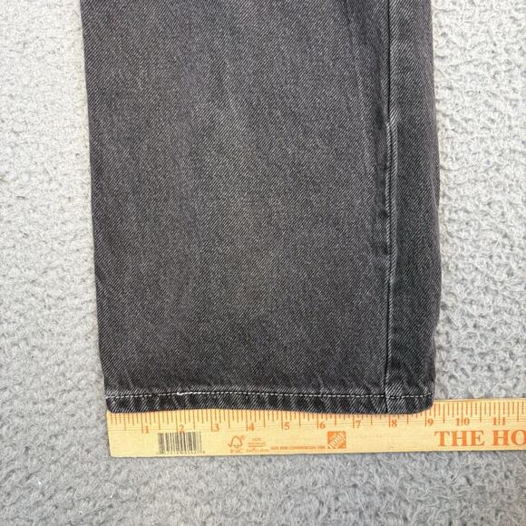 PacSun Jeans Men’s 31x32 Baggy Relaxed Black Faded Wash Cargo Grunge Punk Skate - Picture 11 of 14